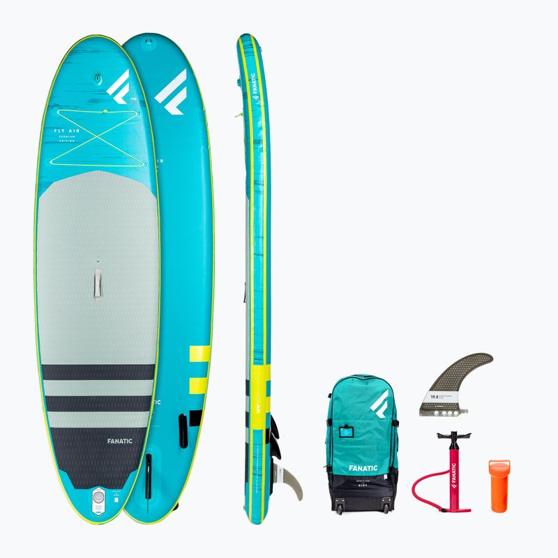 SUP Brett Fanatic Stubby Fly Air Premium blau 13200-1132