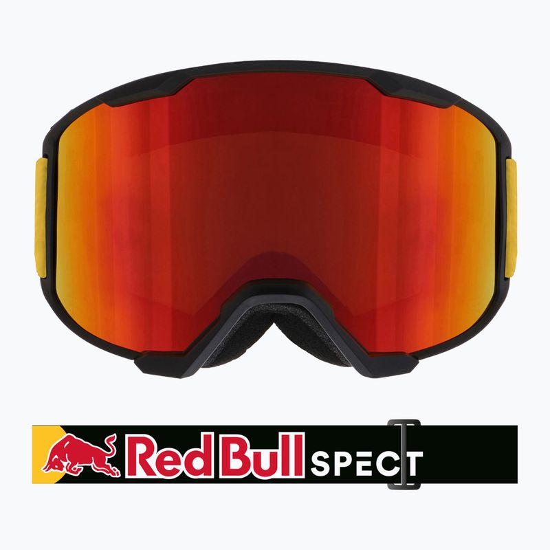 Red Bull Spect + Etui Solo High Contrast Cat3 Skibrille rot SOLO-010S 6