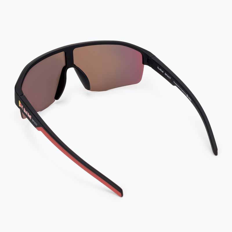 Red Bull Spect Dundee schwarz/braun mit rotem Spiegel Fahrradbrille 2