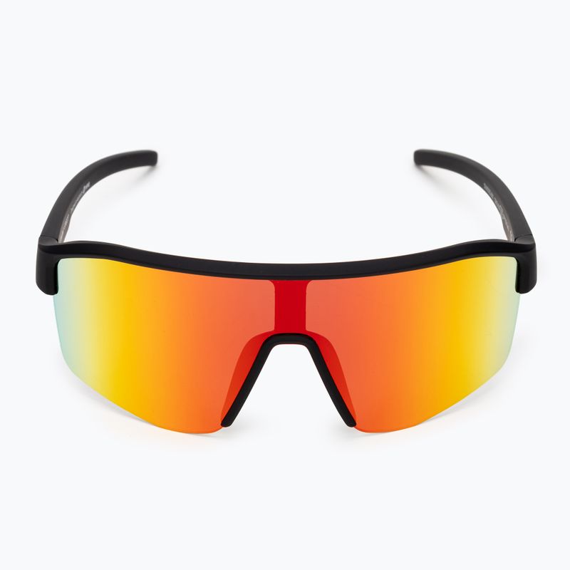 Red Bull Spect Dundee schwarz/braun mit rotem Spiegel Fahrradbrille 3