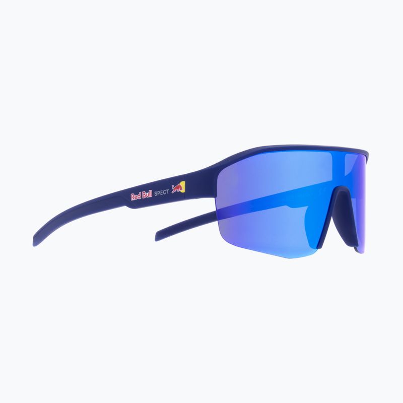 Red Bull Spect Dundee blau/braun mit blauem Spiegel Fahrradbrille 5