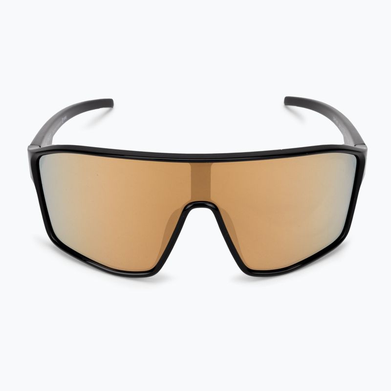 Red Bull Spect Daft glänzend schwarz/rauch mit goldenem Spiegel Fahrradbrille 3