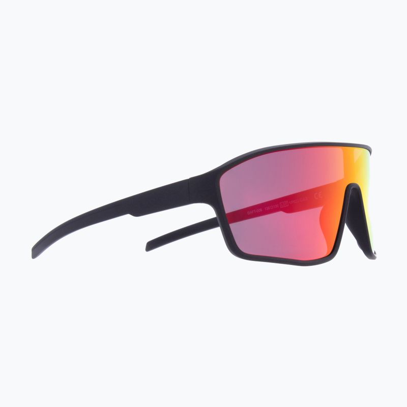 Red Bull Spect Daft matt metallic schwarz/blau mit rot/lila Spiegel Fahrradbrille 5