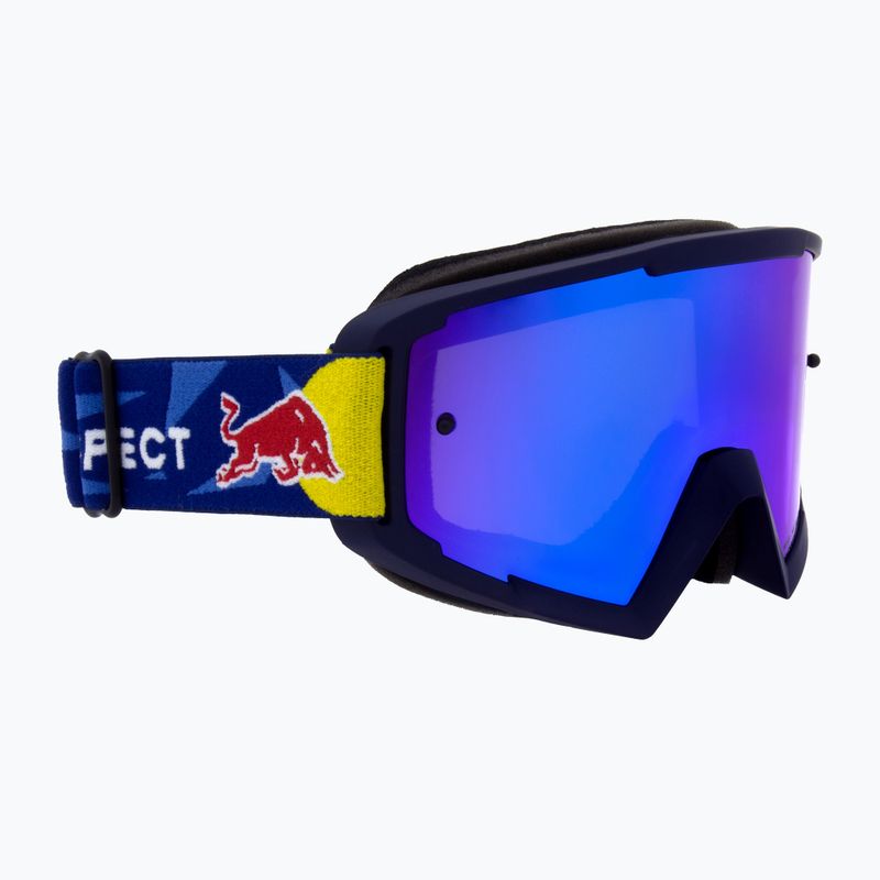 Fahrradbrille Red Bull SPECT Whip matte blue/smoke/blue mirror 3