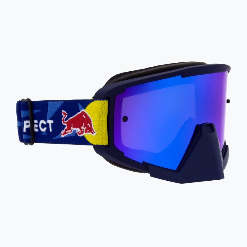 Fahrradbrille Red Bull SPECT Whip matte blue/smoke/blue mirror 4