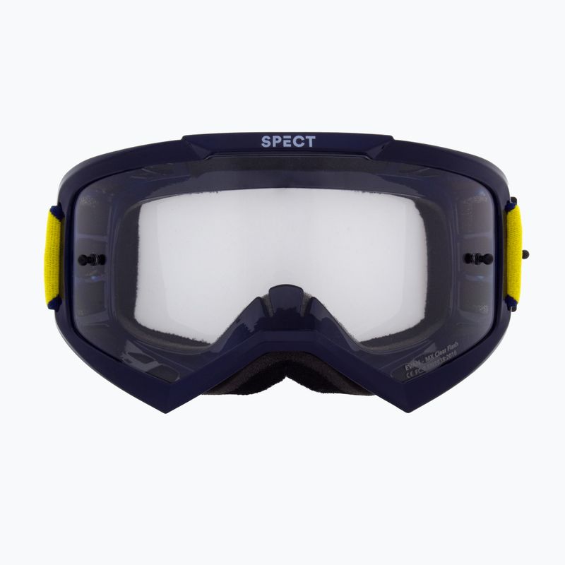 Fahrradbrille Red Bull SPECT Evan shiny blue/clear 2
