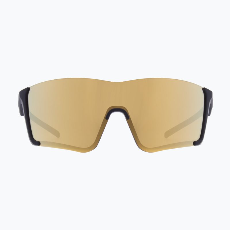 Red Bull Spect Backra Mattschwarz/Rauch mit Goldspiegel Radbrille 7