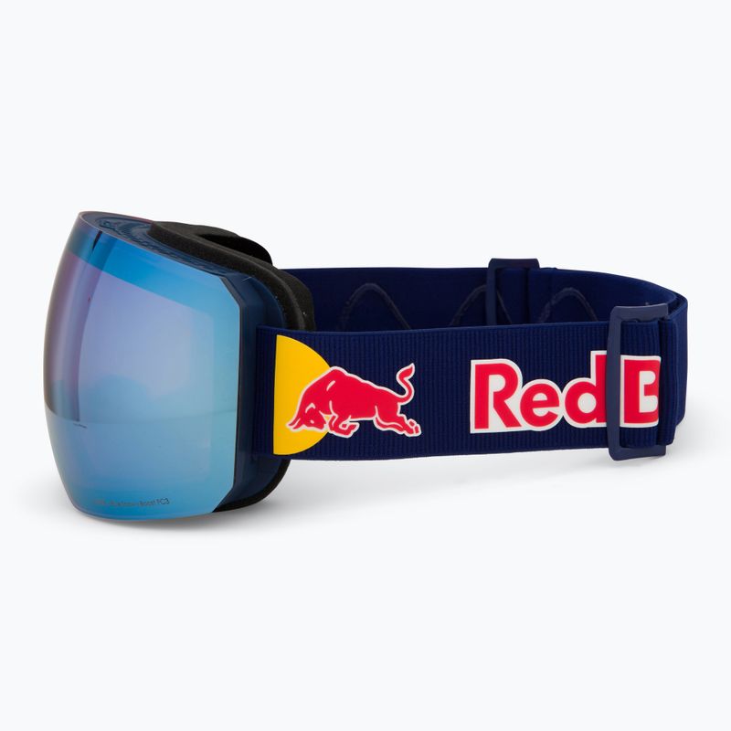 Skibrille Red Bull SPECT Chute blue/purple with blue mirror/cloudy snow 5
