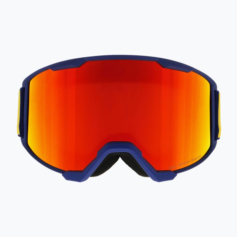 Red Bull SPECT Solo S2 matt dunkelblau/blau/braun/rot verspiegelt Skibrille 2