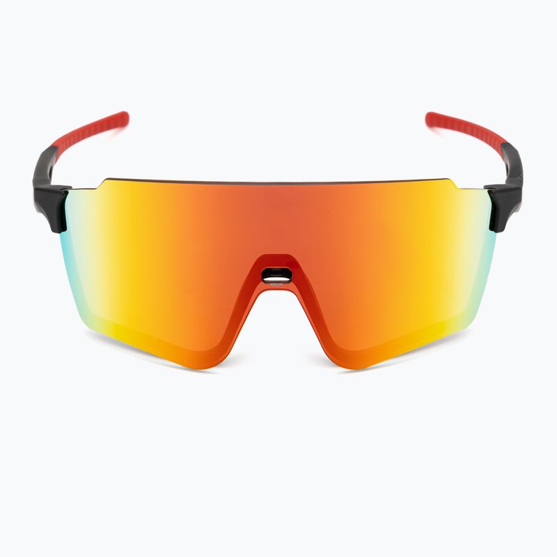 Sonnenbrille Red Bull SPECT Stun matt black/brown with red mirror 3