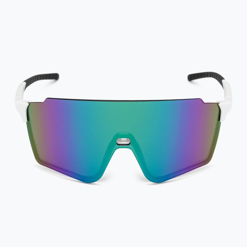 Sonnenbrille Red Bull SPECT Stun shiny white/smoke with purple-green mirror 3