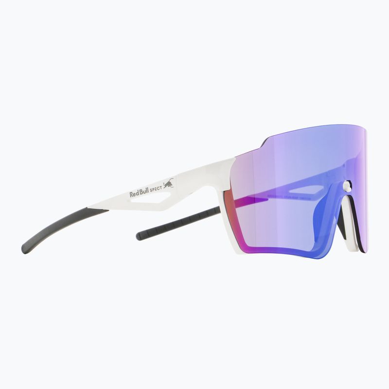 Sonnenbrille Red Bull SPECT Stun shiny white/smoke with purple-green mirror 5