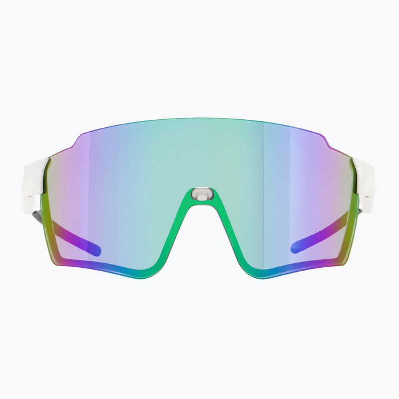 Sonnenbrille Red Bull SPECT Stun shiny white/smoke with purple-green mirror 6