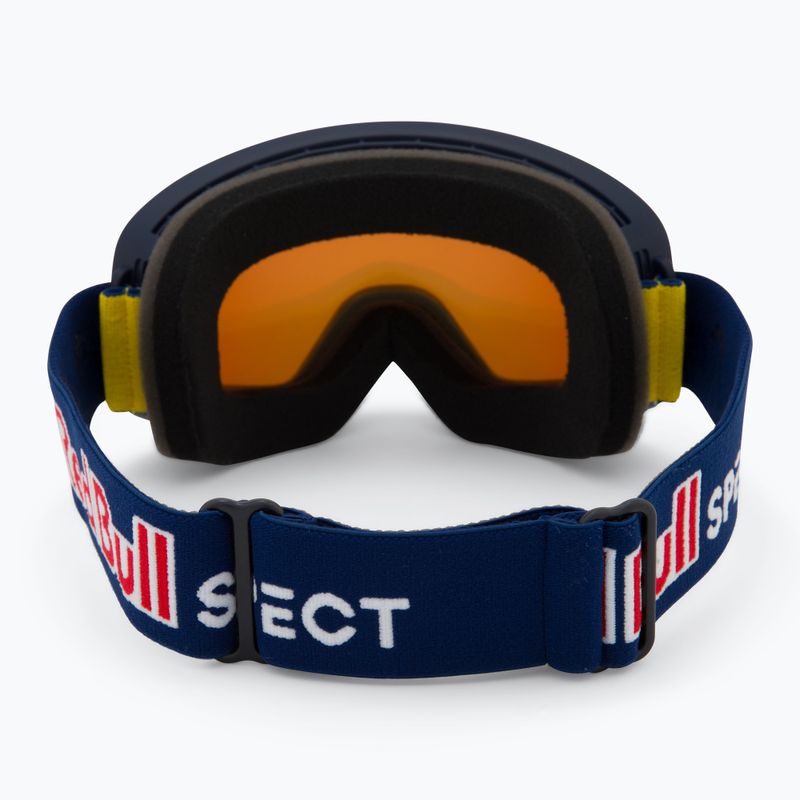 Skibrille Red Bull SPECT Rush blue/red snow - orange with red mirror 3