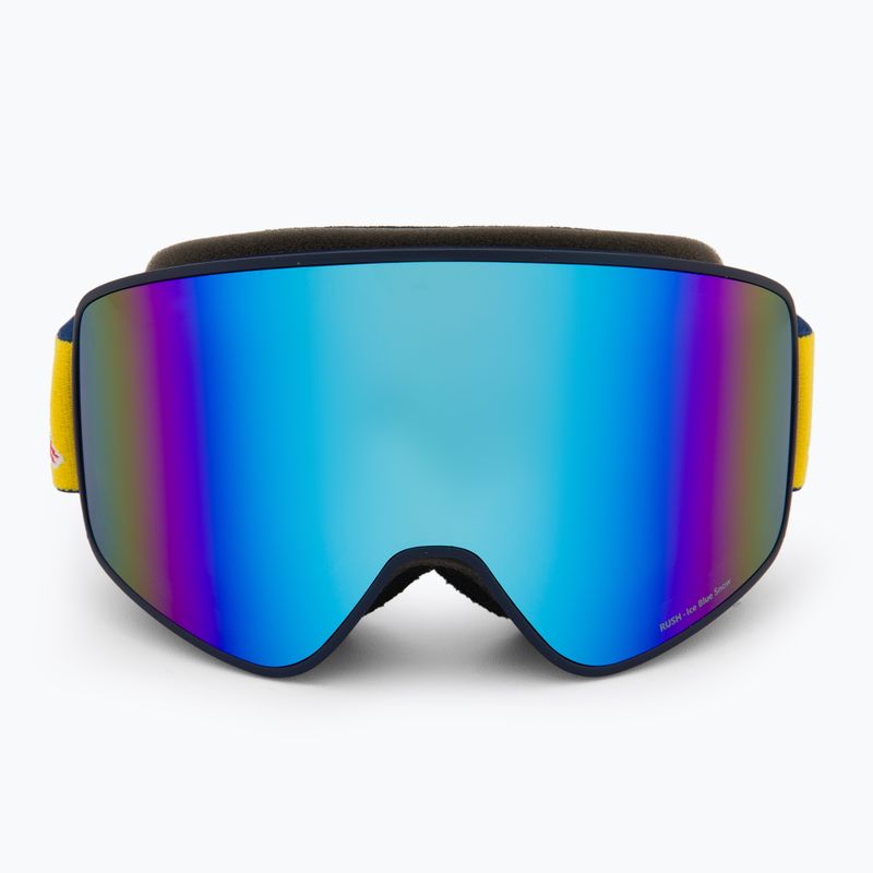 Skibrille Red Bull SPECT Rush blue/ice blue snow/smoke with blue mirror 2