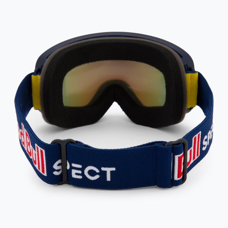 Skibrille Red Bull SPECT Rush blue/ice blue snow/smoke with blue mirror 3