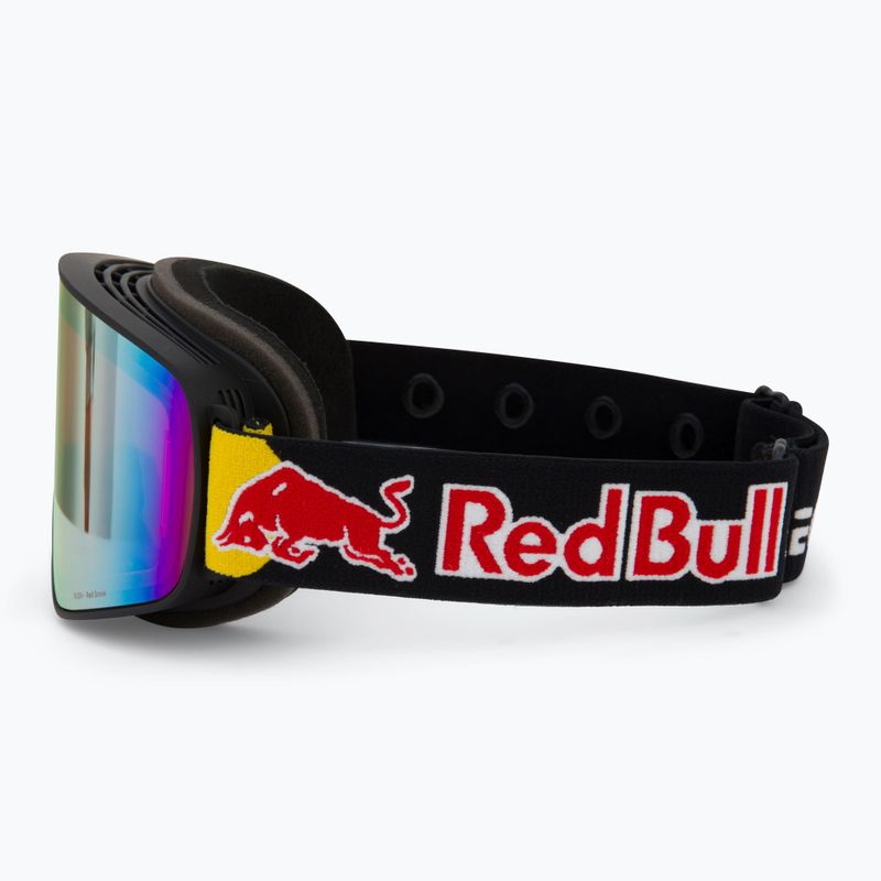 Skibrille Red Bull SPECT Rush black/red snow - orange with red mirror 4