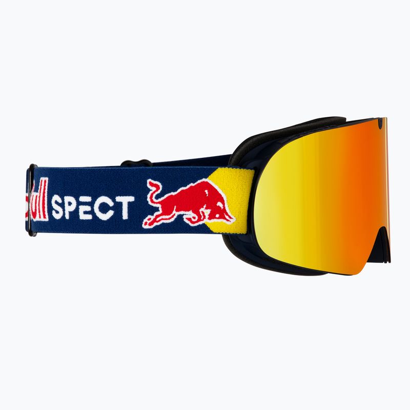 Skibrille Red Bull SPECT Rush matt blue/orange with red mirror 3