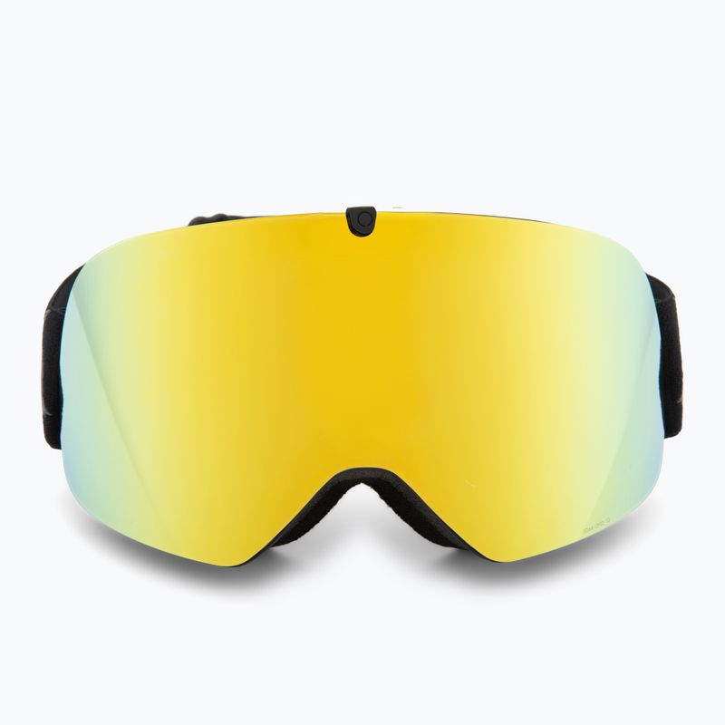 Skibrille Red Bull SPECT Rush matt black/smoke with yellow mirror 2