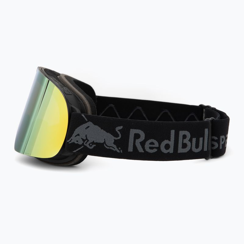 Skibrille Red Bull SPECT Rush matt black/smoke with yellow mirror 4