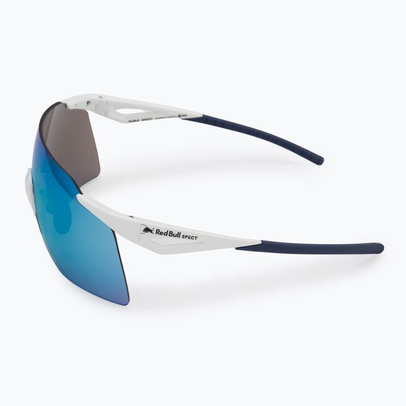 Sonnenbrille Red Bull SPECT Gabe white/smoke with blue mirror 4