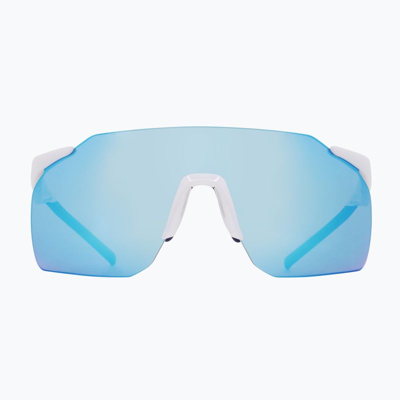Sonnenbrille Red Bull SPECT Gabe white/smoke with blue mirror 9
