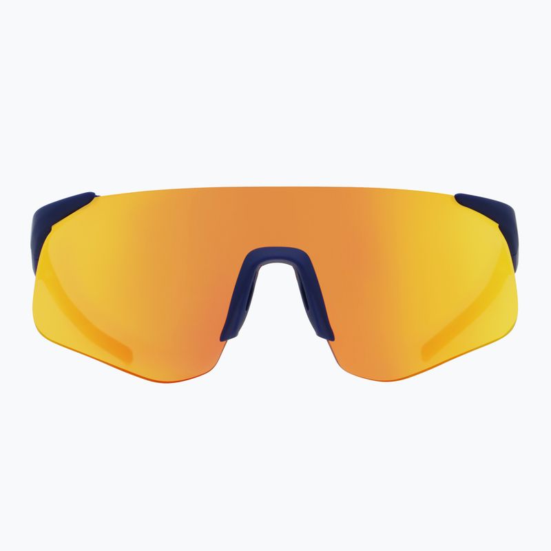 Red Bull SPECT Mark blau/braun mit rot-orangem Spiegel Sonnenbrille 2
