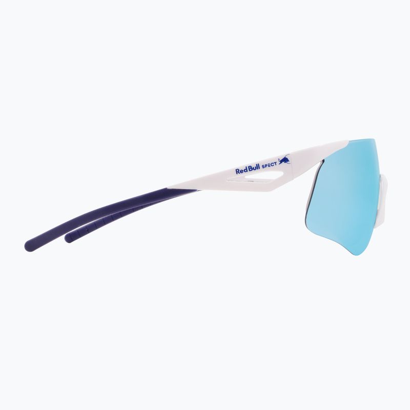 Red Bull SPECT Mark weiß/rauch mit blauem Spiegel Sonnenbrille 4