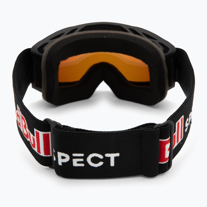 Skibrille Red Bull SPECT Neon black/orange with red mirror 3