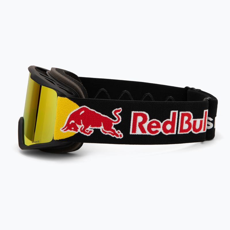 Skibrille Red Bull SPECT Neon black/orange with red mirror 4