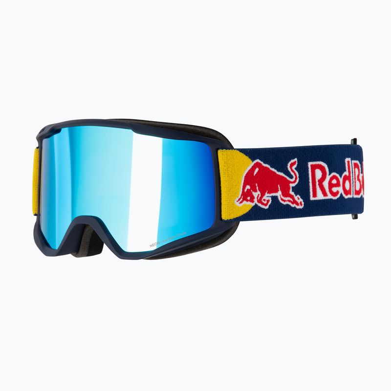 Skibrille Red Bull SPECT Neon blue/smoke with blue mirror 4