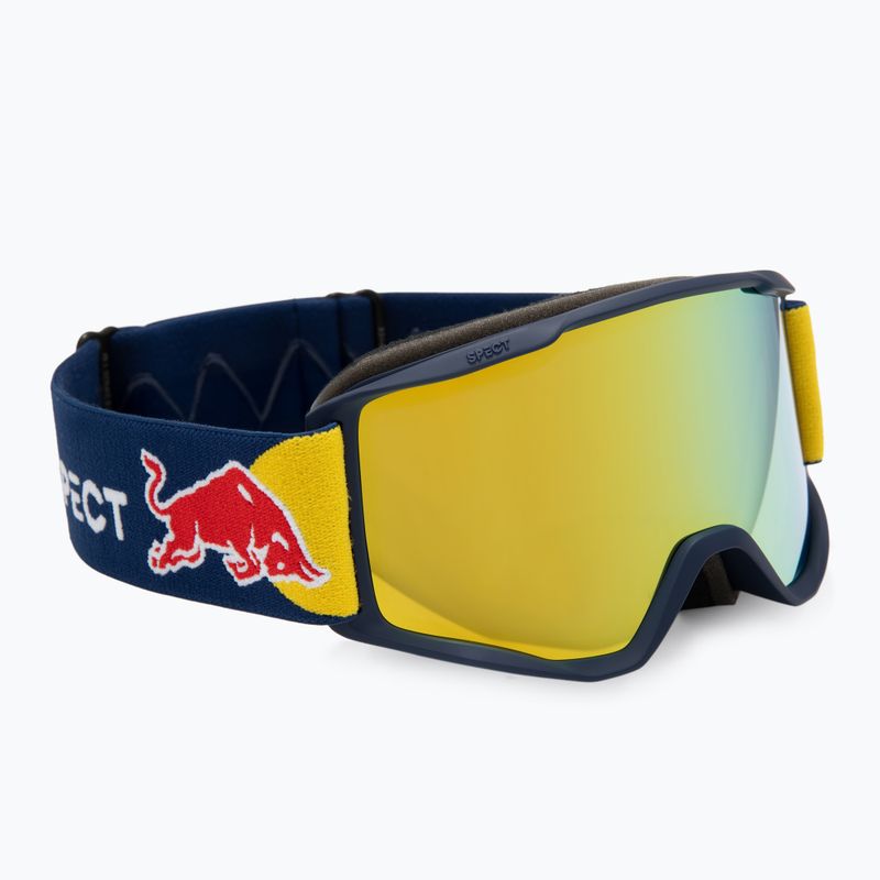 Skibrille Red Bull Spect Neon matt black/smoke with yellow mirror