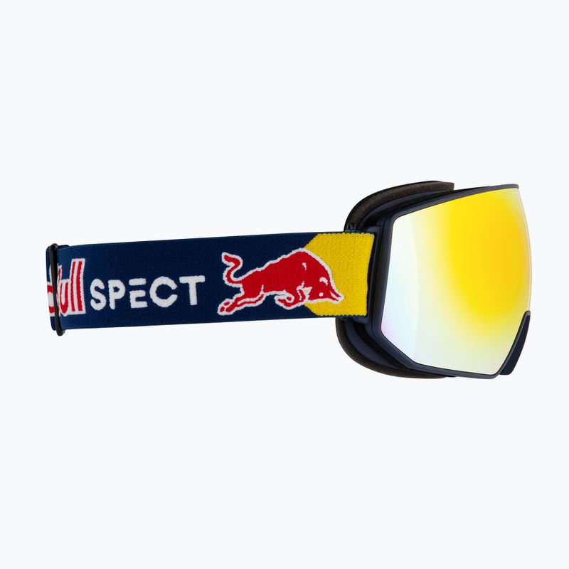 Red Bull SPECT Fink blau/orange mit rotem Spiegel Skibrille 3