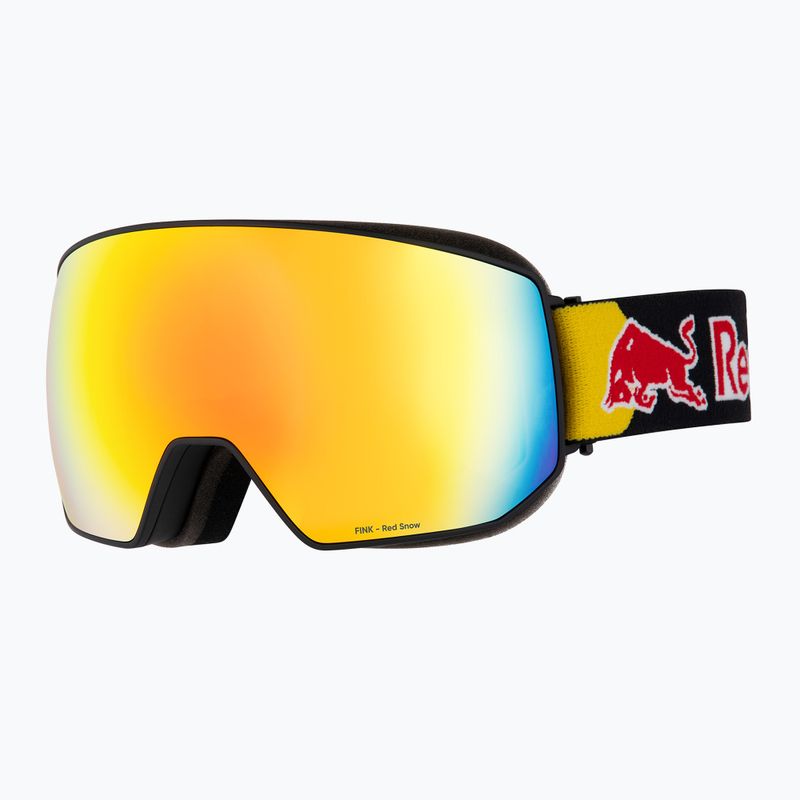 Skibrille Red Bull Spect Fink matt black/orange mit red mirror 2
