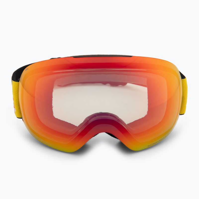 Skibrille Red Bull Spect Bent Photo matt black/brown with red chrome x 2