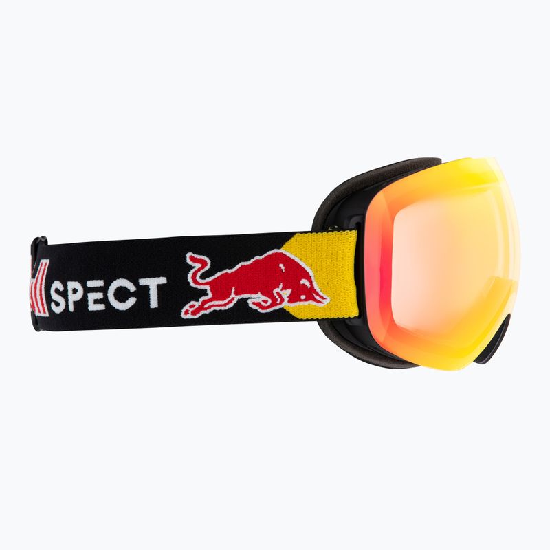 Skibrille Red Bull Spect Bent Photo matt black/brown with red chrome x 3
