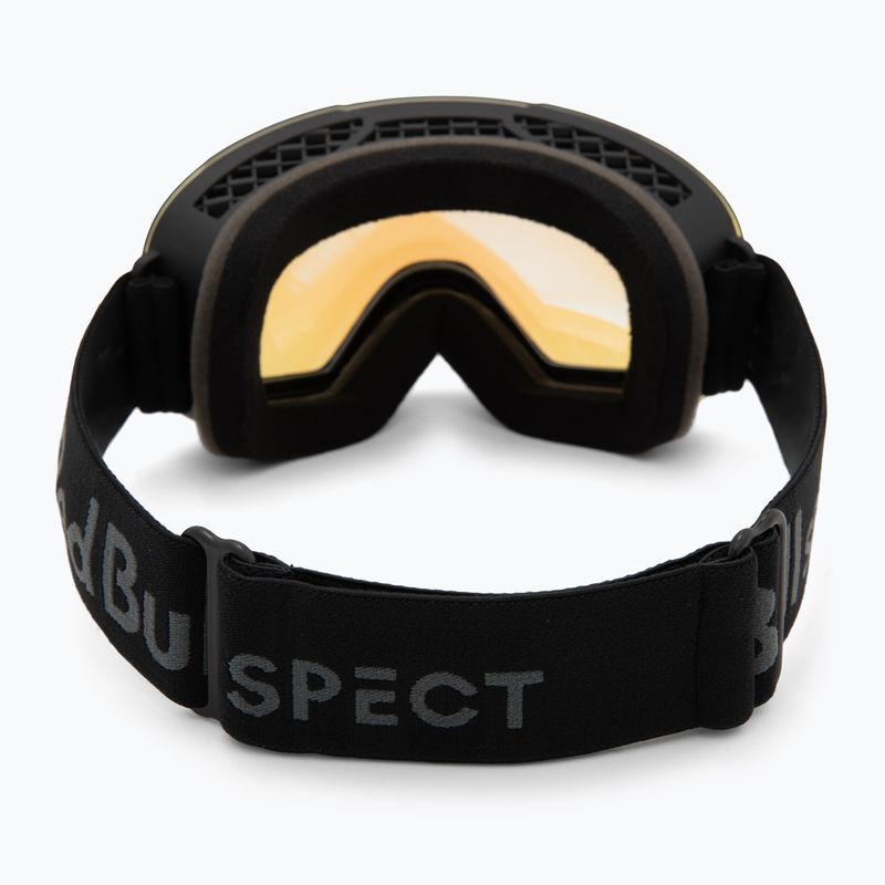 Skibrille Red Bull SPECT Bent Photo black/light blue with blue chrome x 3