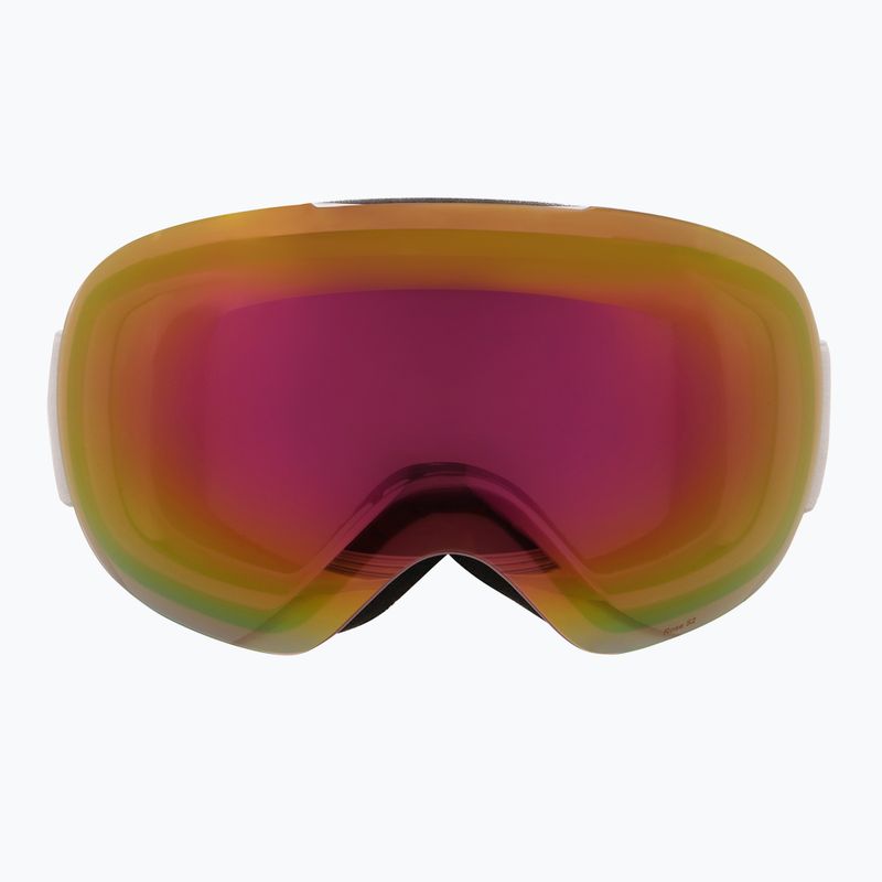 Skibrille Red Bull Spect Bent matt white/red with pink purple mirror 4