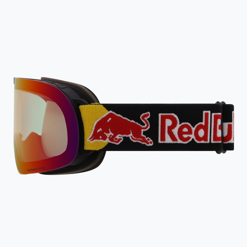 Skibrille Red Bull SPECT Soar Photo matt black/brown with red chrome x 4