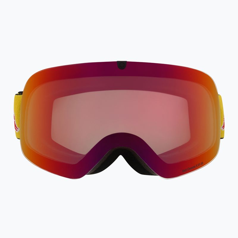 Skibrille Red Bull SPECT Soar Photo matt black/brown with red chrome x 5