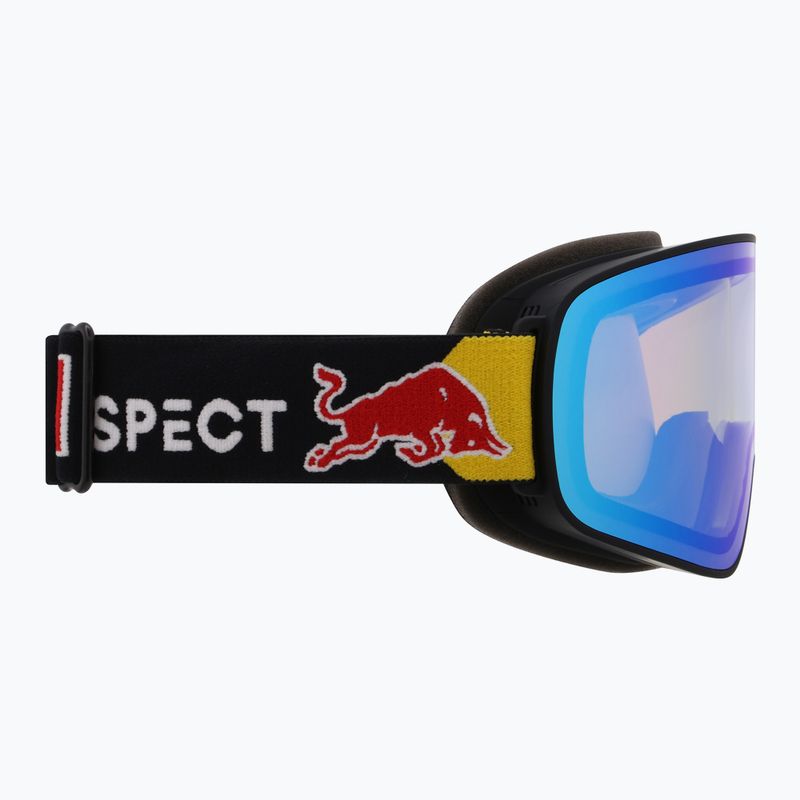 Skibrille Red Bull SPECT Rush Photo matt black/light blue mit blue chrom x 3