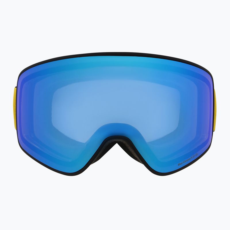 Skibrille Red Bull SPECT Rush Photo matt black/light blue mit blue chrom x 4