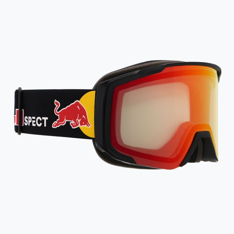 Skibrille Red Bull SPECT Jibb Photo matte black/brown with red chrom x 5
