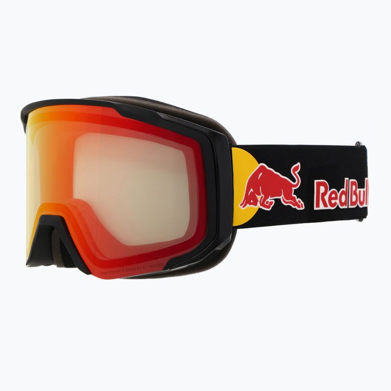 Skibrille Red Bull SPECT Jibb Photo matte black/brown with red chrom x 6