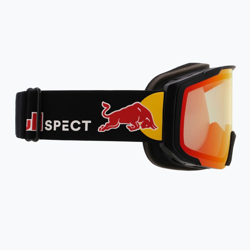 Skibrille Red Bull SPECT Jibb Photo matte black/brown with red chrom x 7