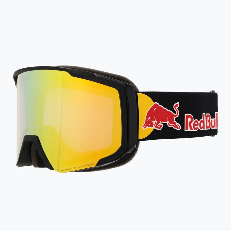 Skibrille Red Bull SPECT Jibb matt black/smoke with yellow mirror 2