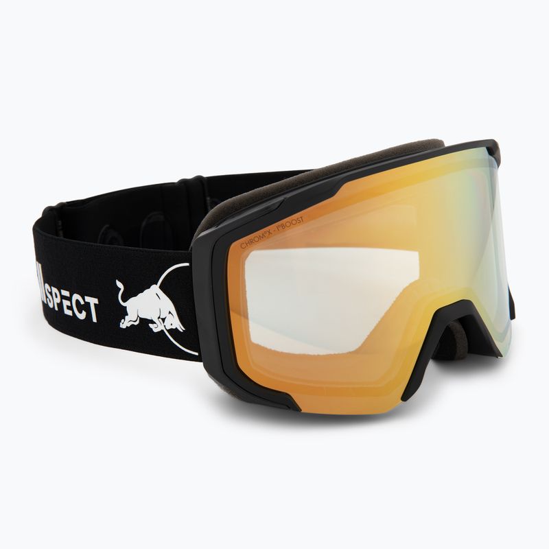 Skibrille Red Bull SPECT Jibb Photo matt black/brown with gold chrome x