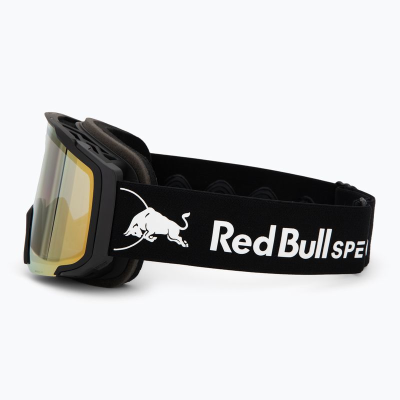 Skibrille Red Bull SPECT Jibb Photo matt black/brown with gold chrome x 4