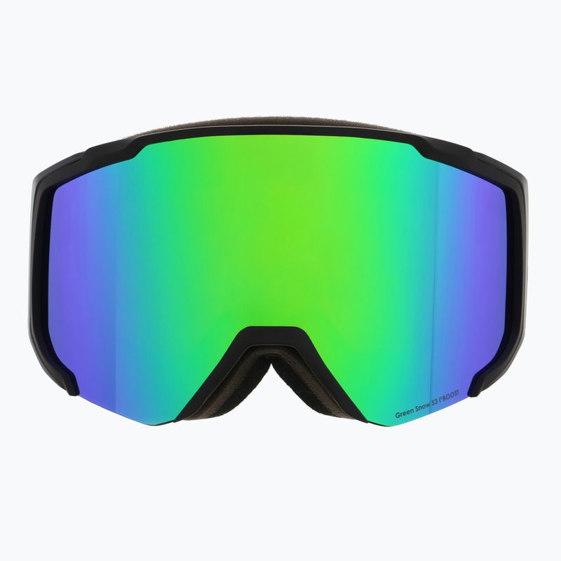 Skibrille Red Bull SPECT Jibb matt black/brown with green mirror 5