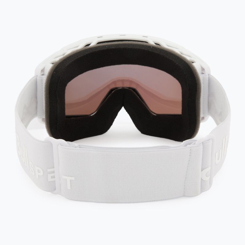 Skibrille Red Bull SPECT Jibb matt white/smoke with blue mirror 3